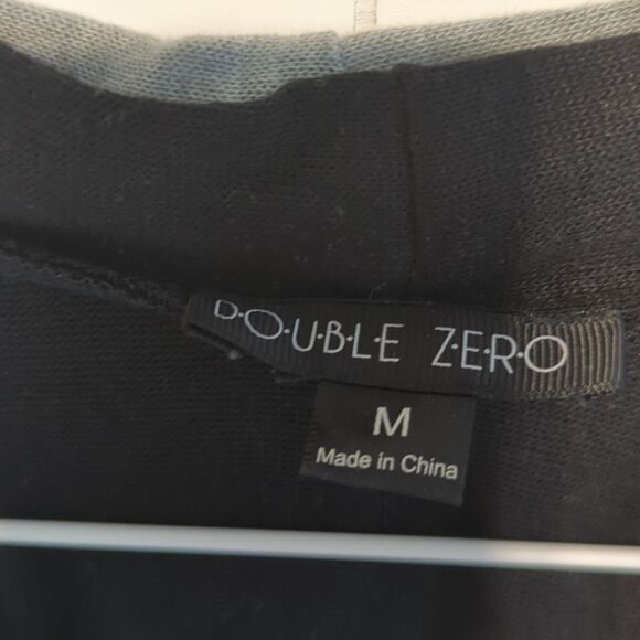 Double Zero Women's Asymmetric Waterfall Long Sleeve Open Cardigan Size M - Picture 2 of 6